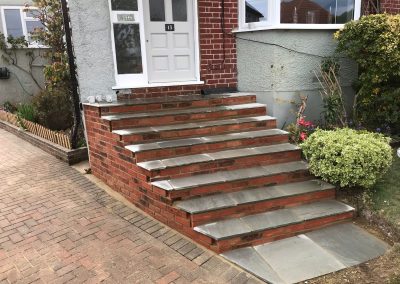 New Staircase Brick Grey indian Sandstone